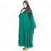 Abaya- Teal Green Butterfly Kaftan- Georgette fabric Abaya- Teal Green Butterfly Kaftan- Georgette fabric